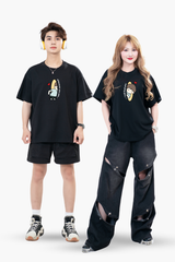 Áo Thun Cặp Đôi Chipi I Will Find You, Cotton - O1A91
