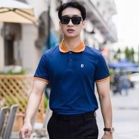 Áo Polo Nam Chất Liệu Cotton Usa Phối Viền Cổ Kline Overco - O2E11