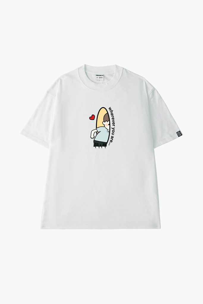 Áo Thun Cặp Đôi Chipi I Will Find You, Cotton - O1A91