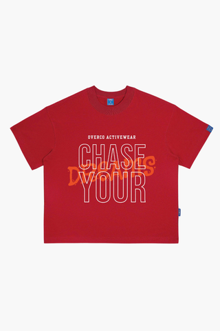Áo Thun Boxy Unisex Chase Your Dreams - O6A29