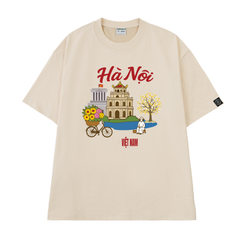 Áo T-shirt Cotton Unisex Du Lịch 