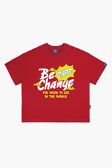 Áo Thun Boxy Unisex Be Change - O6A27