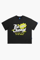 Áo Thun Boxy Unisex Be Change - O6A27