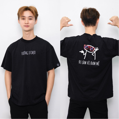 Áo Thun Unisex Cotton Chữ Lương 8 Chẹo - Đi Làm Vì Đam Mê O1A9B