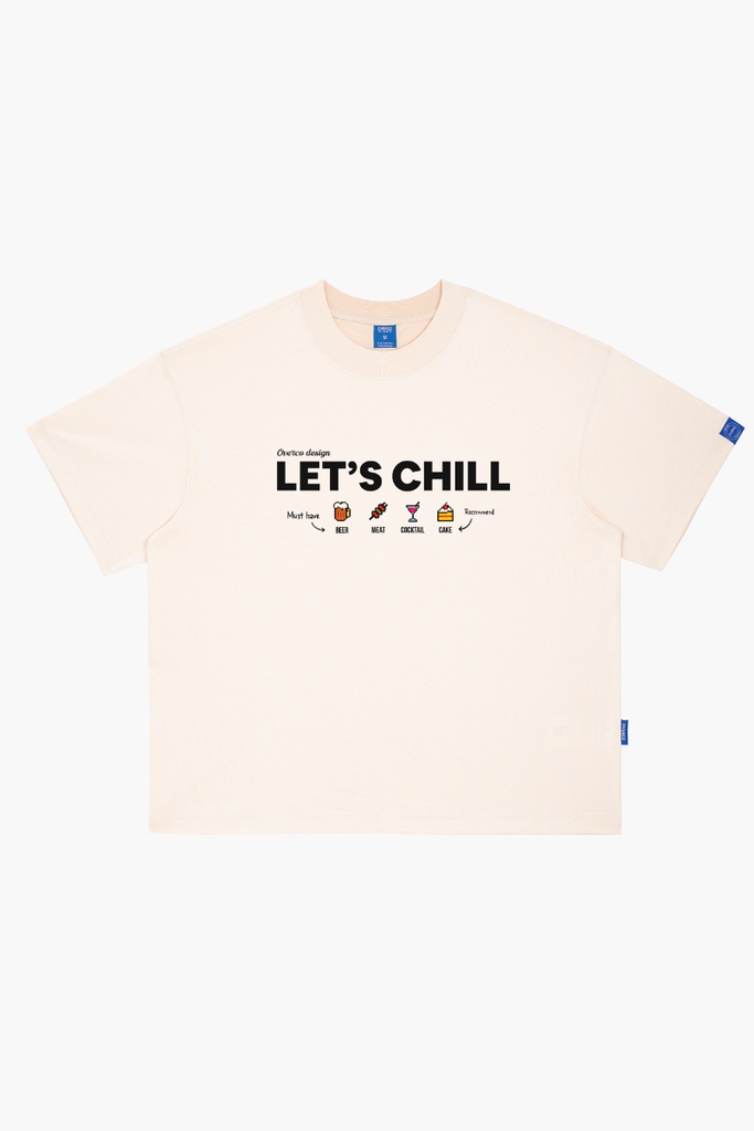 Áo Thun Boxy Let's Chill - O6A35