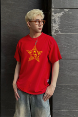 Áo Thun Unisex Ngôi Sao Bác Hồ - O1A205