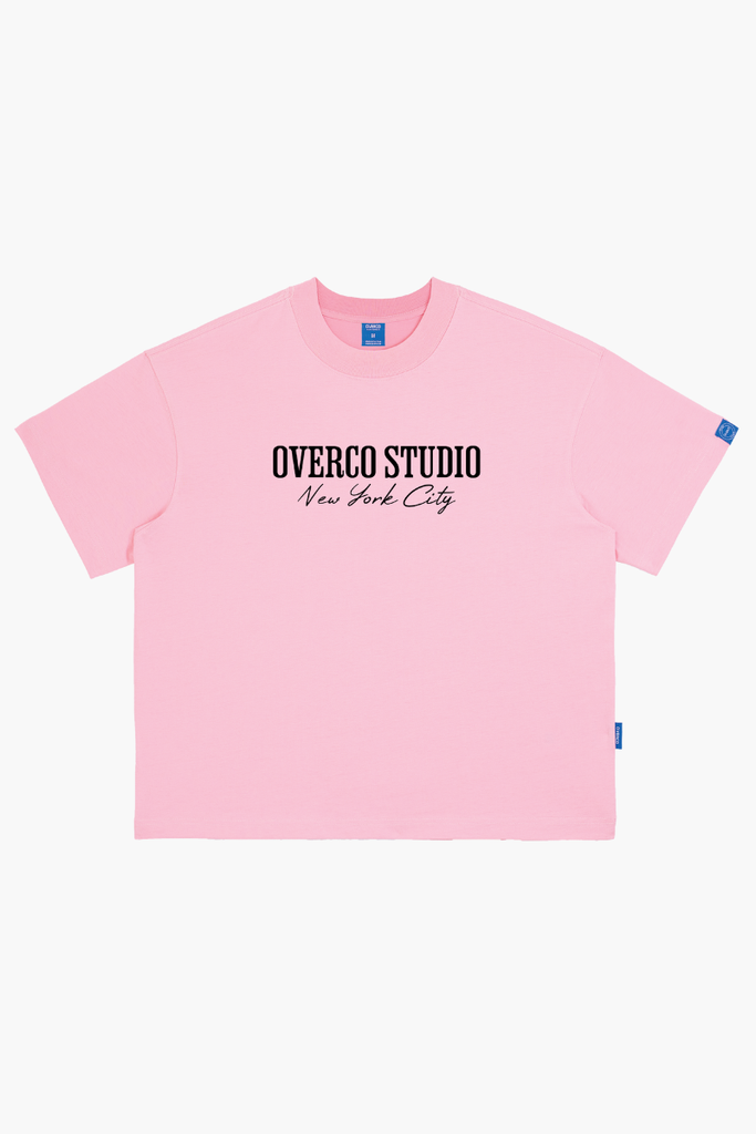 Áo Thun Boxy Unisex NYC Never Sleep Cotton - O6A5