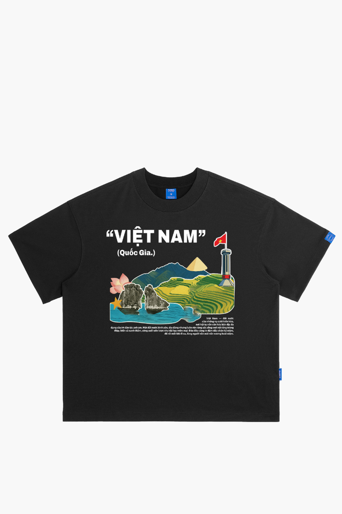 Áo Thun Boxy Quốc Gia 