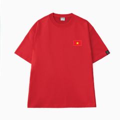 Áo T-shirt Cotton Unisex Cờ Đỏ Sao Vàng Việt Nam - O1A17