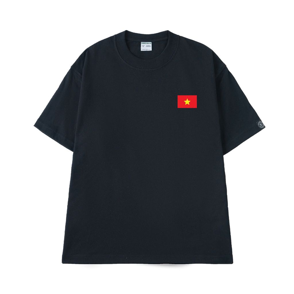 Áo T-shirt Cotton Unisex Cờ Đỏ Sao Vàng Việt Nam - O1A17