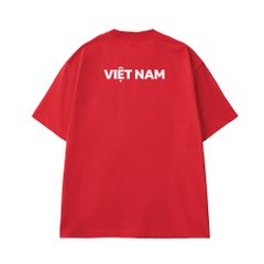 Áo T-shirt Cotton Unisex Cờ Đỏ Sao Vàng Việt Nam - O1A17