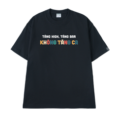 Áo Thun Unisex Tăng High Tăng Bar Không Tăng Ca, Cotton - O1A111