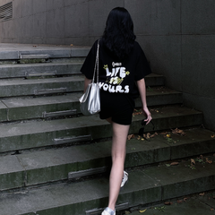 Áo Thun Cotton Unisex Life Is Yours - O1A12