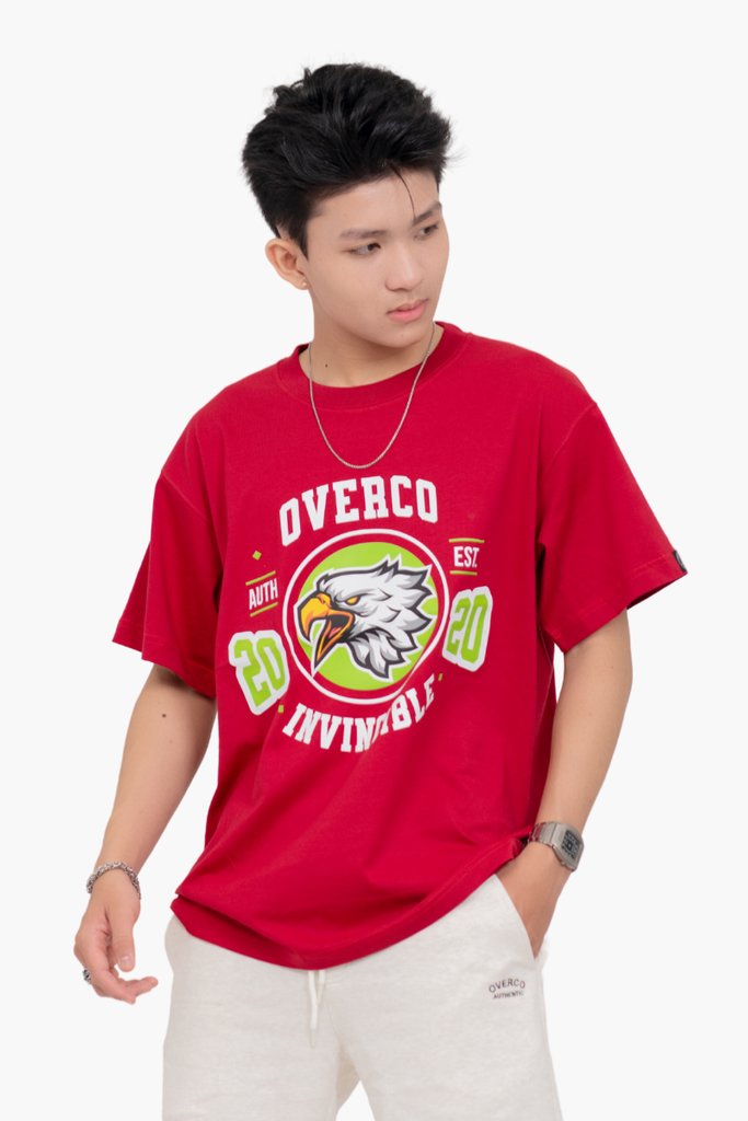 Áo T-shirt Cotton Nam Nữ Invincible Overco - O1A80