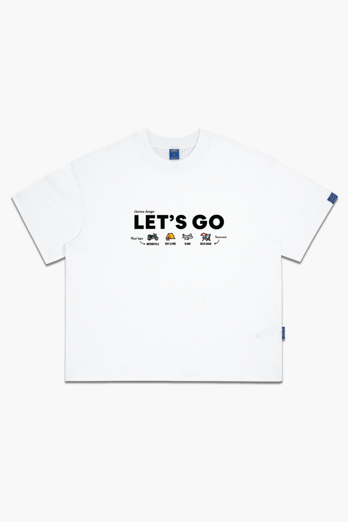 Áo Thun Boxy Let's Go - O6A37