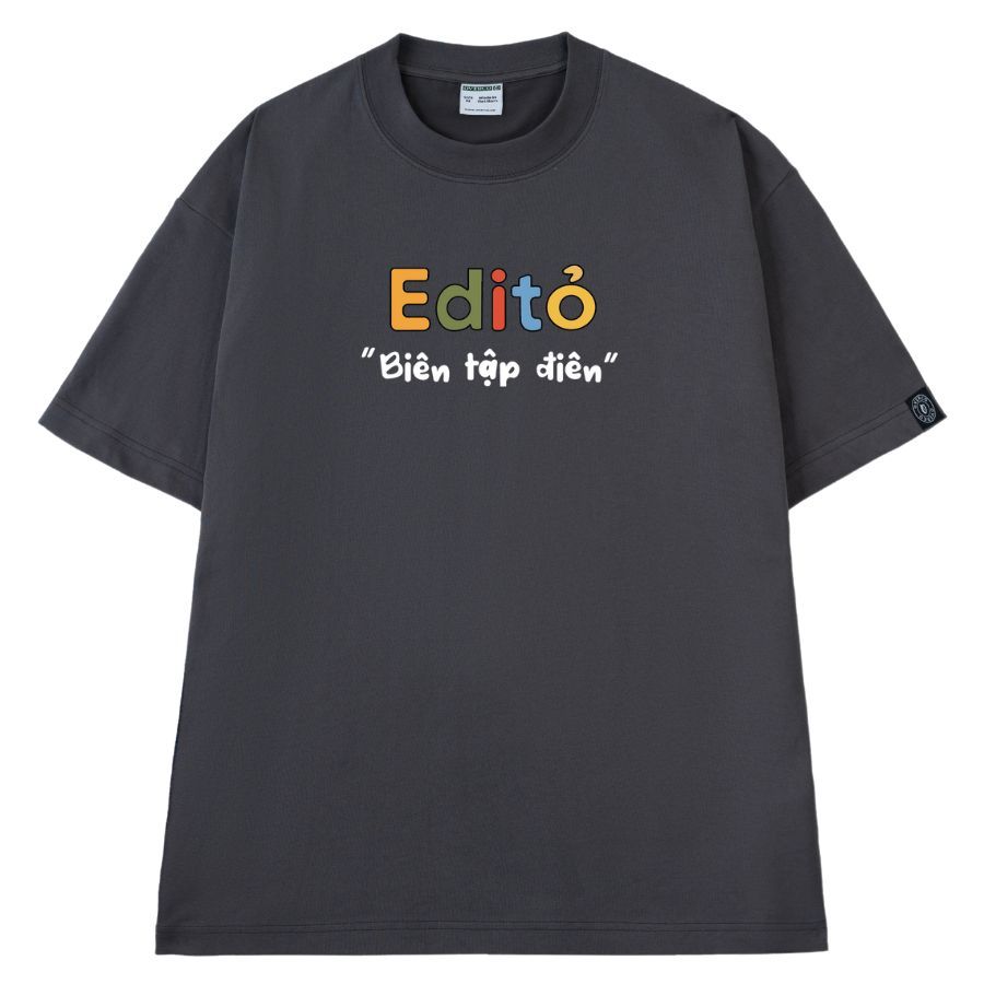 Áo Thun Cotton Unisex Editor - O1A124