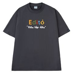 Áo Thun Cotton Unisex Editor - O1A124