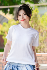 Áo Thun Baby Tee Basic Cotton 5 Màu - O7A1