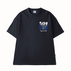 Áo Thun Unisex Stitch Logo Vải Cotton 190Gsm - O1G3