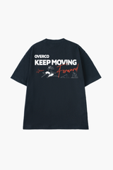 Áo Thun Unisex Keep Moving Cotton Overco - O1A63