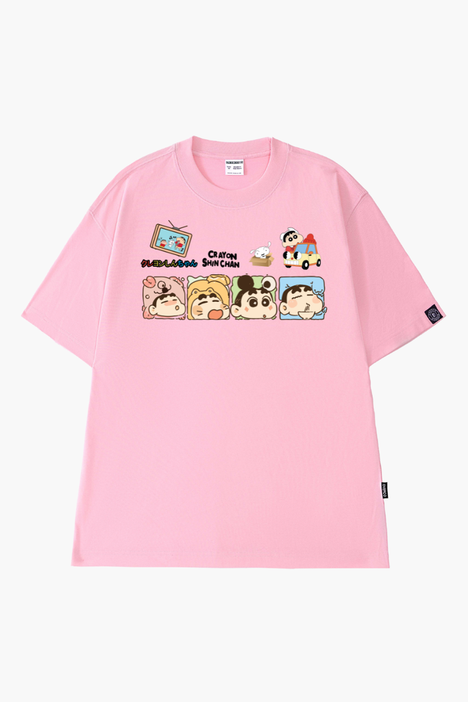 Áo Thun Unisex Shin Chan Cotton - O1A190