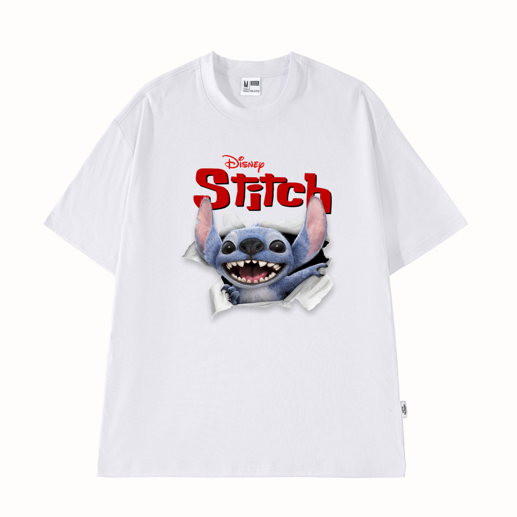 Áo Thun Unisex 3D Stitch Vải Cotton 190Gsm - O1G2