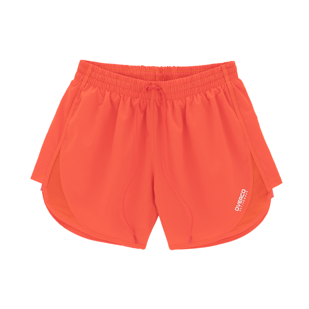 Quần Short Thể Thao Nữ  2 Lớp Phối Lưới OVERCO - SPW002