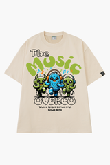 Áo Thun Unisex The Music Cotton Overco - O1A77