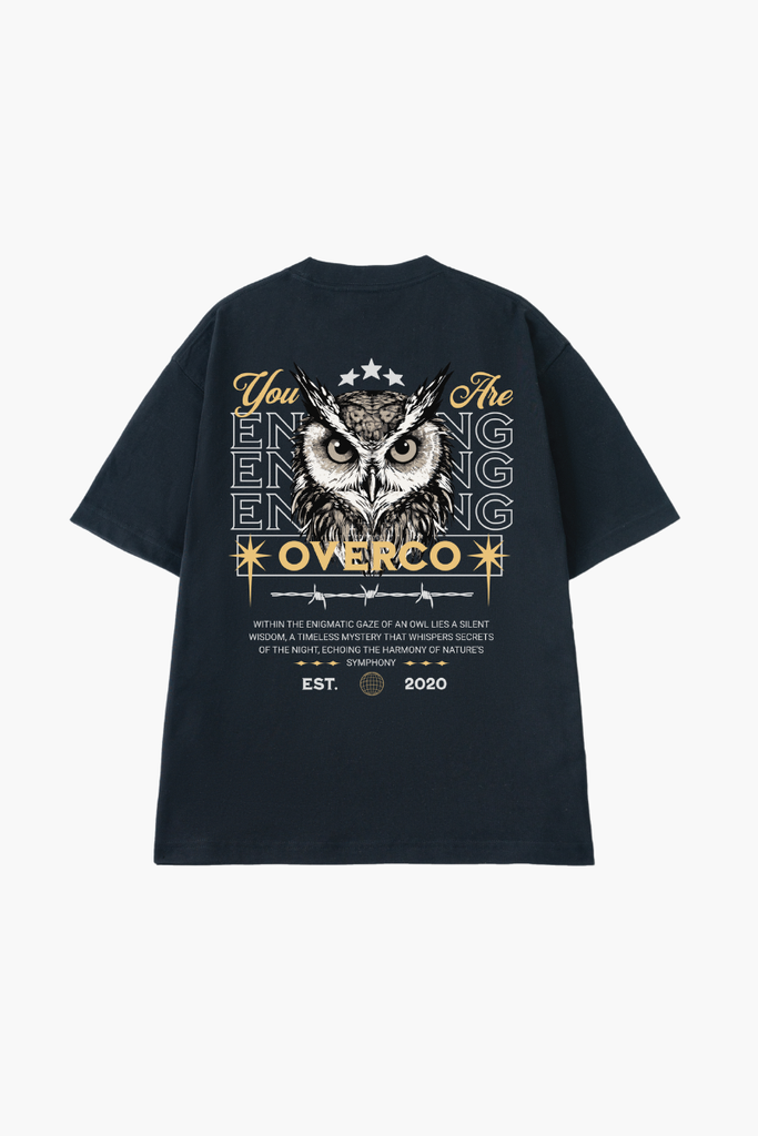 Áo Thun Unisex Owl, Cotton - O1A38