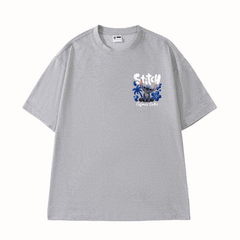 Áo Thun Unisex Stitch Logo Vải Cotton 190Gsm - O1G3