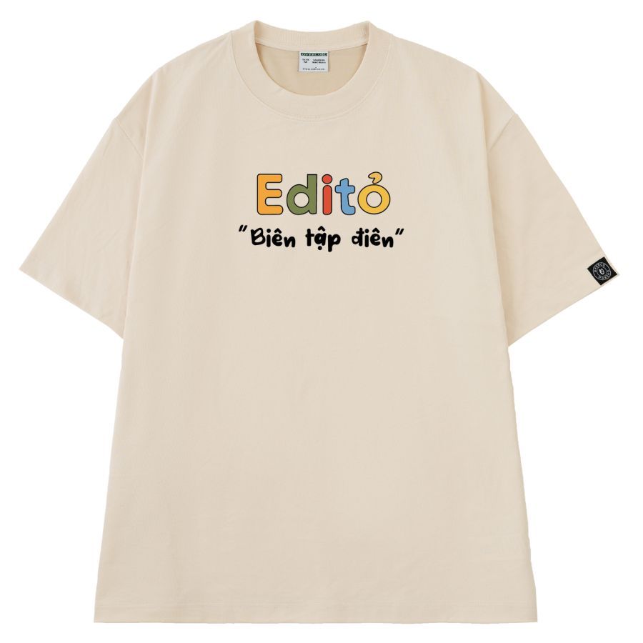 Áo Thun Cotton Unisex Editor - O1A124