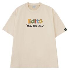 Áo Thun Cotton Unisex Editor - O1A124