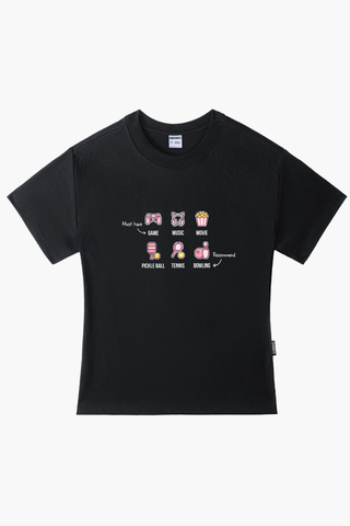 Áo Thun Baby Tee Let's Play - O7A9