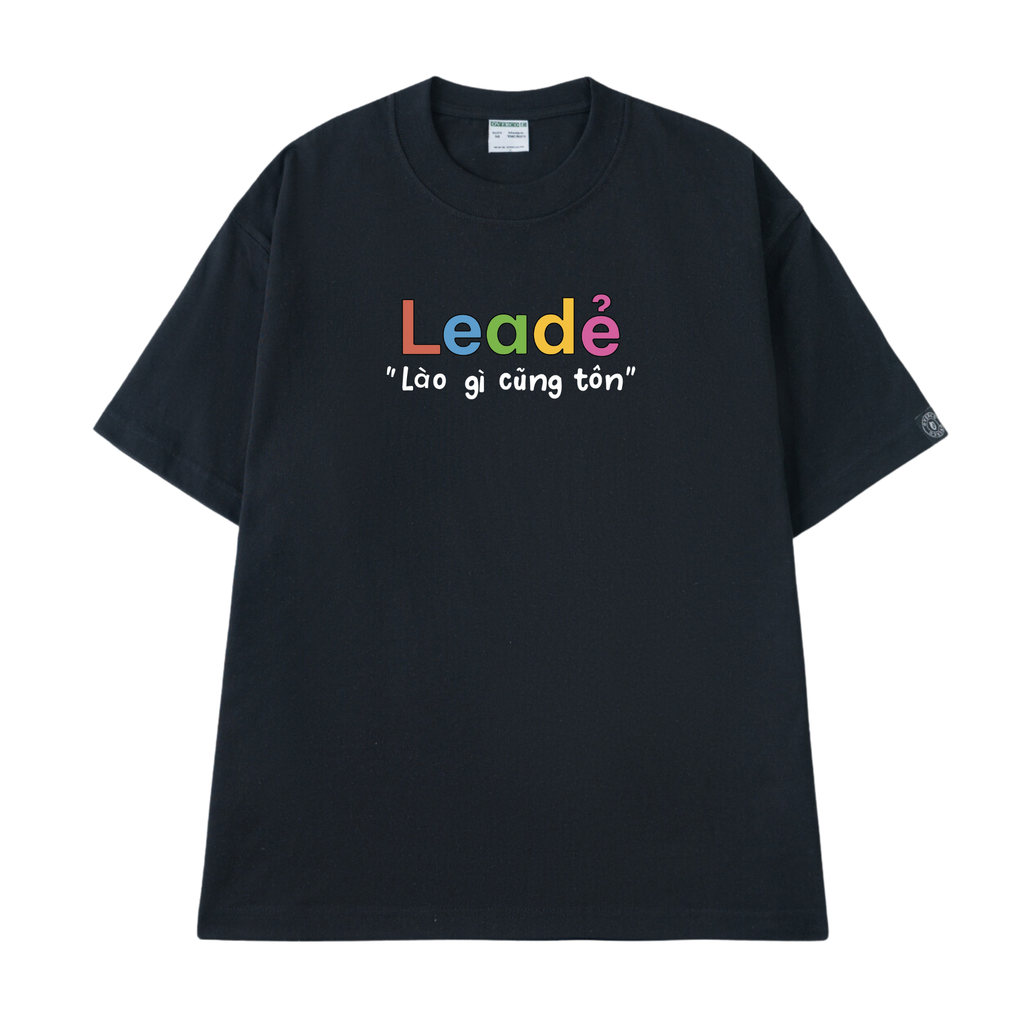 Áo Thun Cotton Unisex Leader Lào Gì Cũng Tôn Overco - O1A120