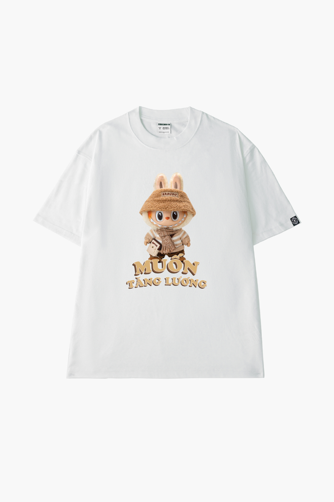 Áo T-shirt Cotton Nam Nữ Hình LABUBU -  O1A15
