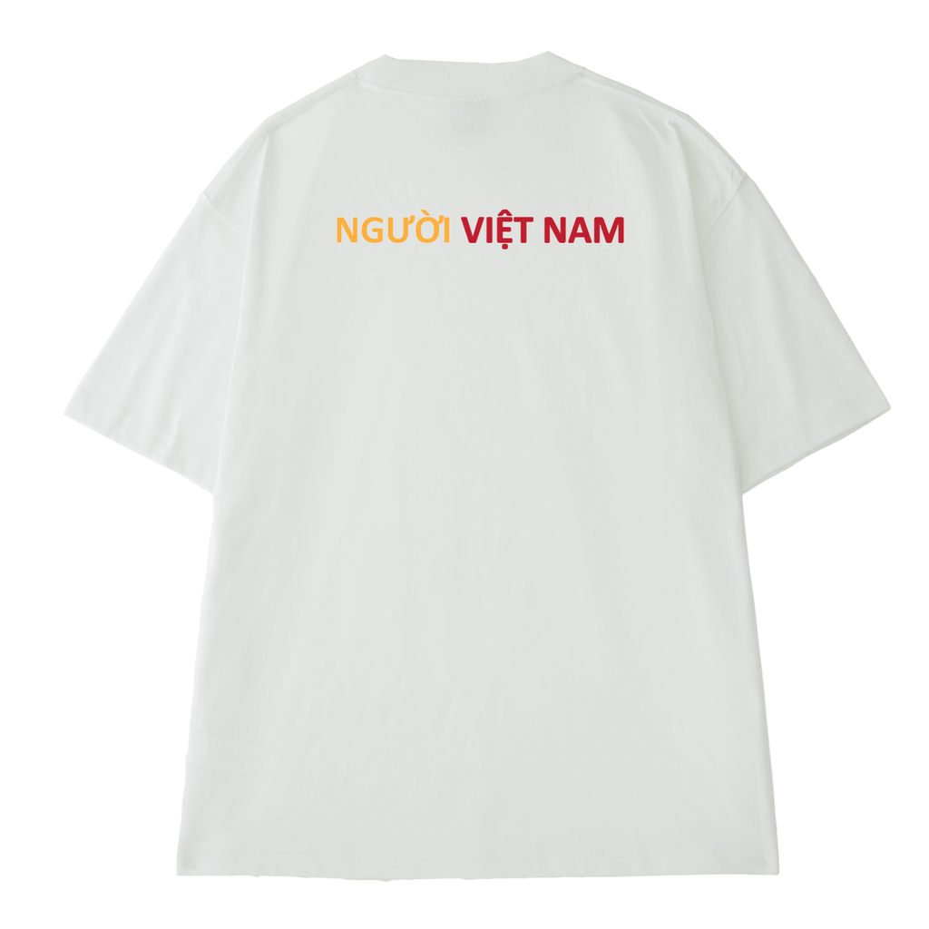 Áo Thun Unisex Ấm No Hạnh Phúc - Người Việt Nam Cotton Overco - O1A145