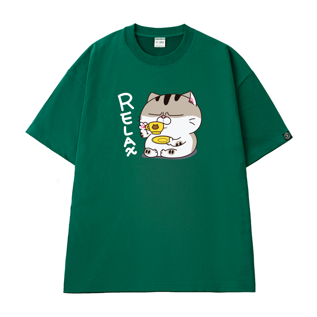 Áo Thun Unisex Mèo Ami Relax  - O1A60