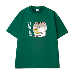 Áo Thun Unisex Mèo Ami Relax  - O1A60