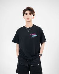 Áo Thun Unisex Graffiti Cotton Overco- O1A92