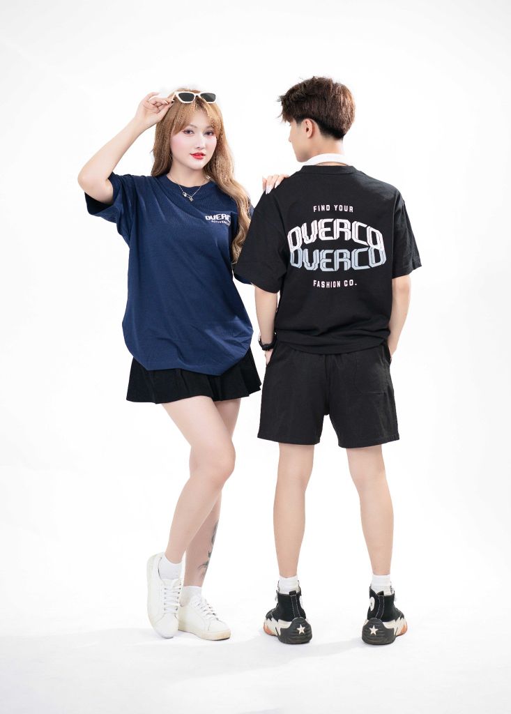 Áo T-shirt Cotton Nam Nữ FIND OVERCO - O1A93
