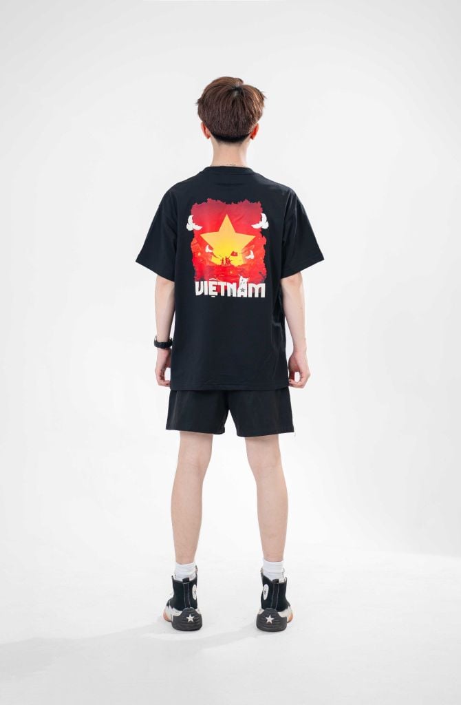 Áo T-shirt Cotton Unisex Việt Nam Độc Lập Tự Do - O1A106