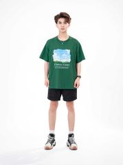 Áo Thun Unisex Flower Field Cotton - O1A29