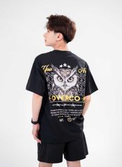 Áo Thun Unisex Owl, Cotton - O1A38