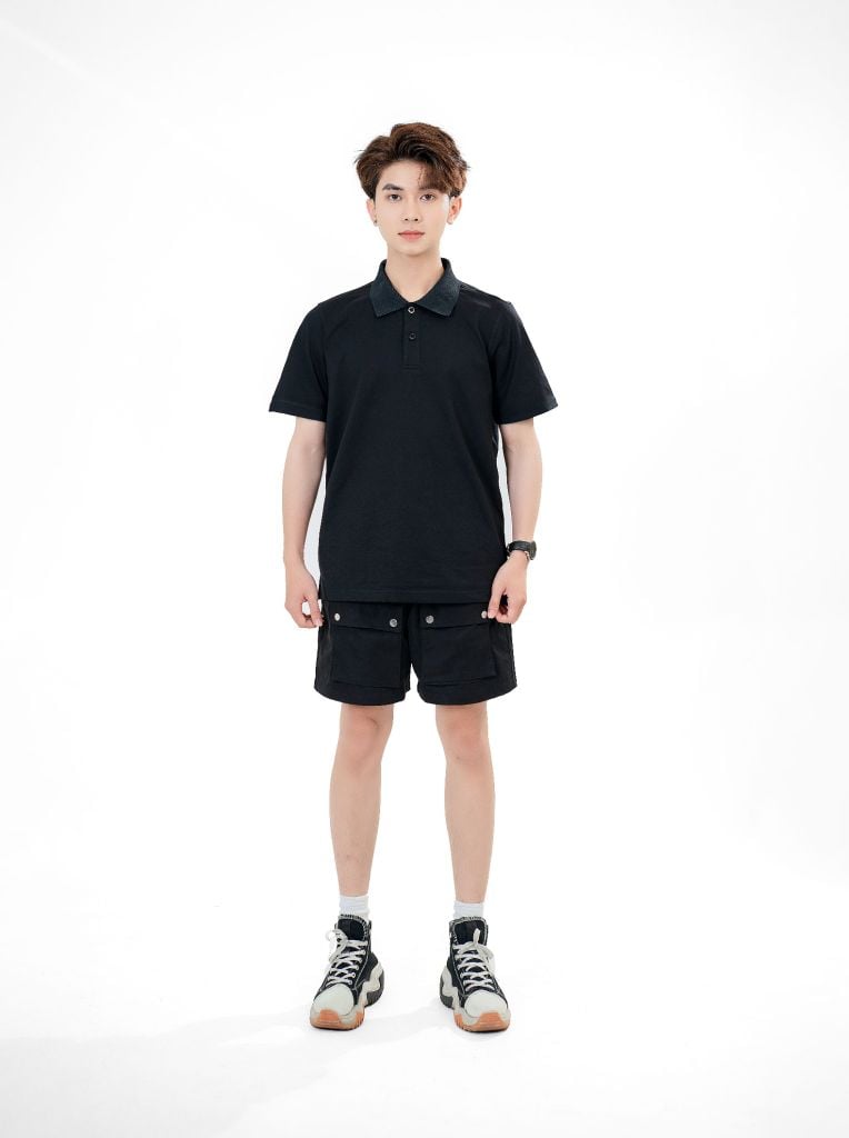 Áo Polo Unisex Trơn Basic Cotton Overco - O2A1