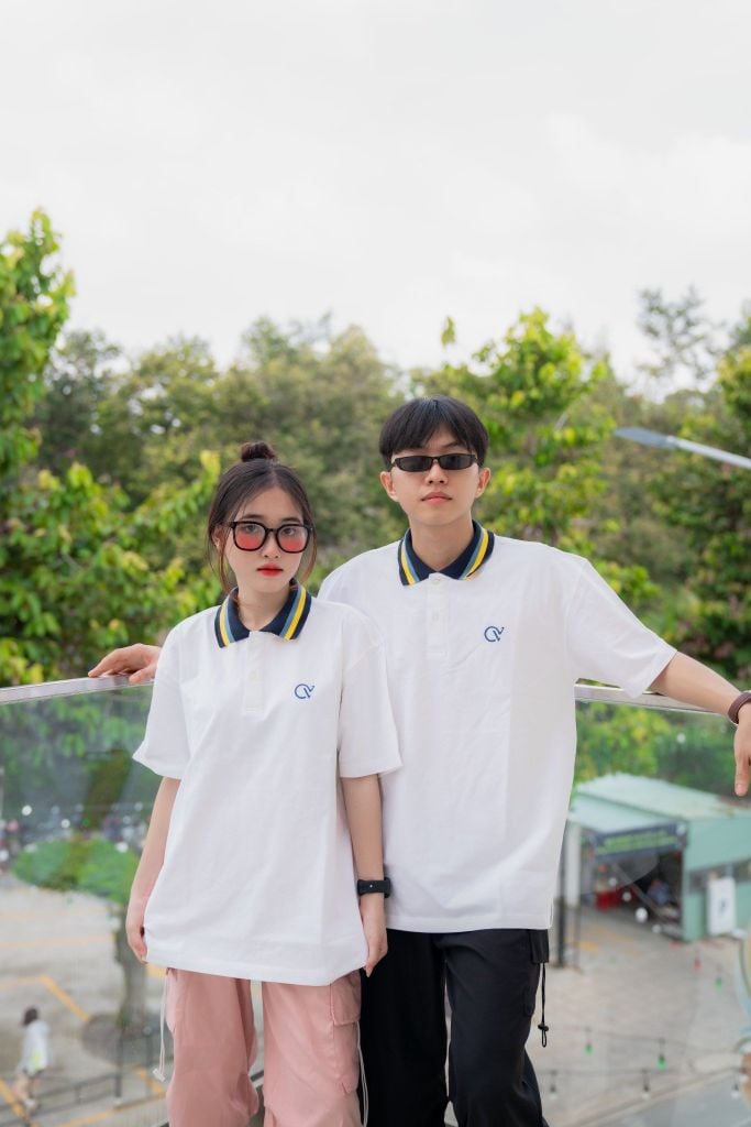 Áo Polo Nam Nữ Coordinated Collar  Overco - UNSPL001