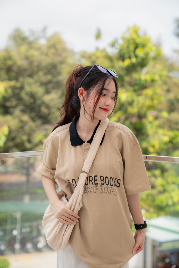 Áo Polo Nam Nữ Read More Books Overco - UNSPL002