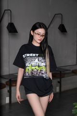 Áo Thun Unisex Streetwear, Cotton - O1A35