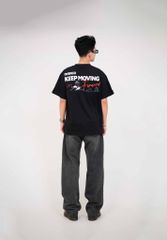 Áo Thun Unisex Keep Moving Cotton Overco - O1A63