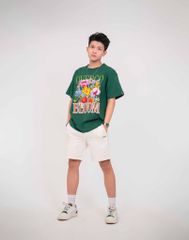 Áo Thun Unisex Flowers Bloom, Cotton - O1A66