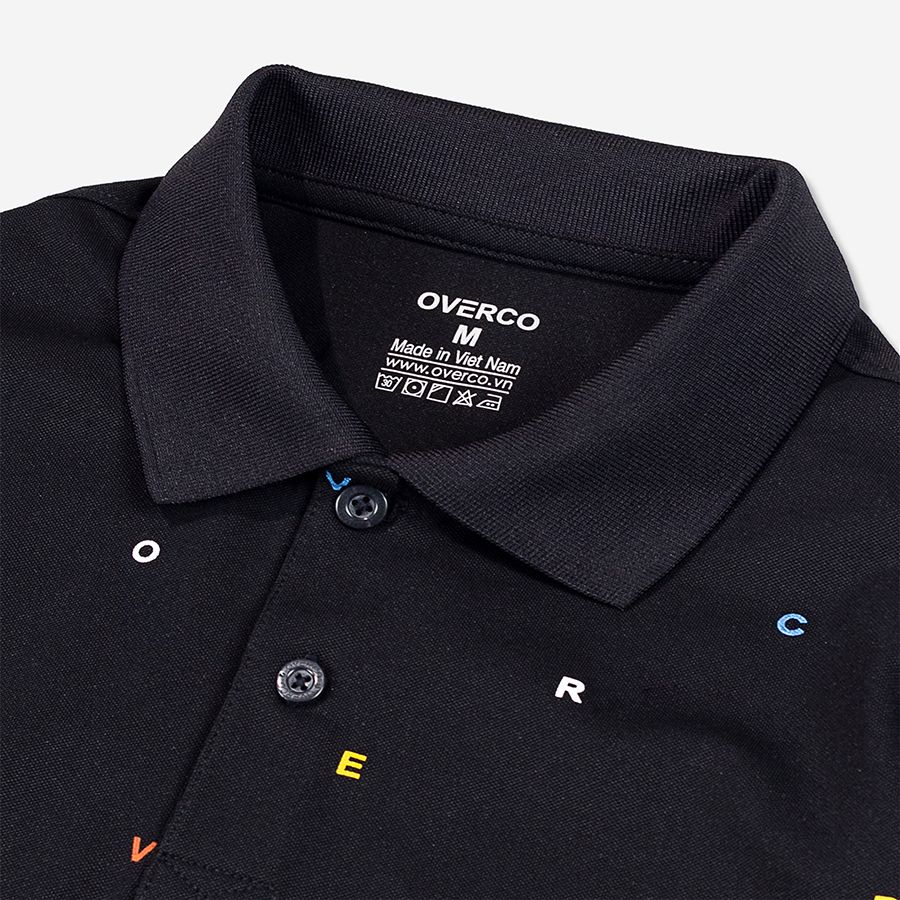 Áo Polo Nam Chất Liệu Cotton Usa Họa Tiết In Toàn Thân Types Overco - O2E2